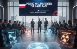 폴란드 2차 원전사업, 캐나다 참여로 '4파전'