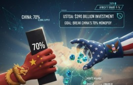 美, 아프리카 희토류 개발에 3900억 원 투입