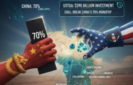 美, 아프리카 희토류 개발에 3900억 원 투입