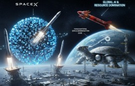 머스크-베이조스, 치열한 '달 점령' 경쟁 돌입