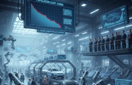 中, 1.4억 노동 공백 '로봇 군단'으로 채운다