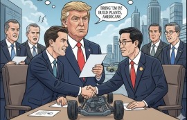 포드 CEO, 트럼프 정부에 ‘美·中 합작’ 제안