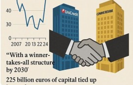 유럽 은행권 M&A, 지난해 170억 유로 돌파