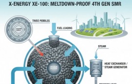美 X-에너지, ‘녹지 않는’ 4세대 SMR 승부수
