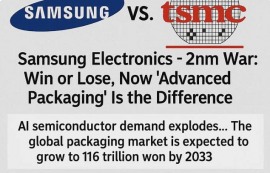 삼성·TSMC 2나노戰, '후공정'이 승패 좌우