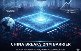 中, '신소재' 반도체 100배 빠른 양산 성공