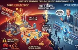 MS 부회장 “中 AI 보조금, 美 테크 위협 수준”