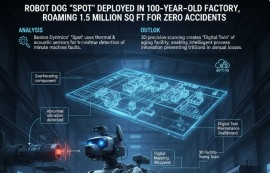 현대차 ‘스팟', 100년 공장서 사고 0건 도전