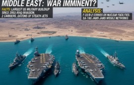 美, 이란 코앞 항모 2척·전투기 수십대 집결