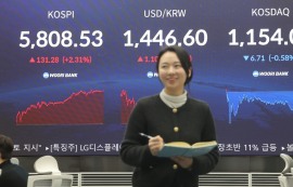 코스피, 조·방·원 주도로↑5800선 첫 돌파