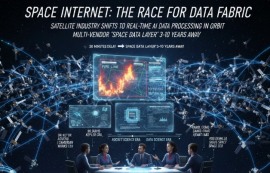 소형위성·저궤도·AI, 우주 인터넷 시대 연다