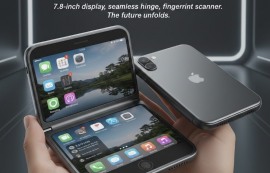 애플, 올 가을 2000달러 '접는 아이폰' 출시