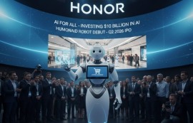 "폰 다음은 로봇"...아너, 휴머노이드 첫 공개