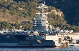 美, 이란 공격 임박?...항모전단 지중해 진입