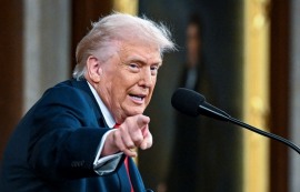 트럼프, 110여 분 국정연설...역대 최장 기록