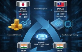 日·대만·인도, 반도체 'JTI 삼각 동맹' 출범