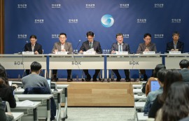 한은 “올해 1분기 성장률, 1% 내외 전망"