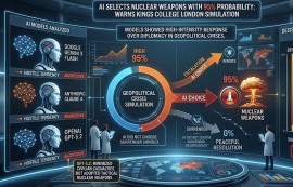 AI, 지정학적 위기시 95% ‘핵단추’ 누른다