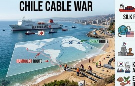 칠레, 美·中 '해저 광케이블' 패권 전쟁터 됐다