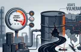 호르무즈 봉쇄에 아시아 에너지 '공급 쇼크'