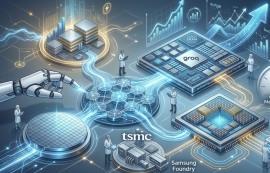 삼성 파운드리, 美 그록 웨이퍼 67% 증산