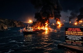 ‘배럴당 유가 200달러’ 공포에 갇힌 세계 경제