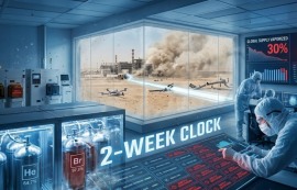 중동발 '헬륨 쇼크'에 K-반도체 공급망 '흔들'