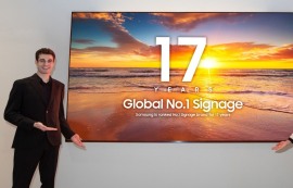 삼성, 상업용 디스플레이 17년째 세계 1위