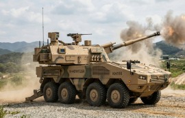 K9 자주포, 궤도 벗고 '8륜 구동' 날개 달았다