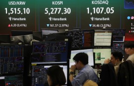 코스피, 반도체·자동차 약세로 2.97% 하락