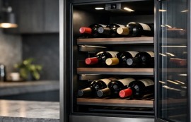 삼성, '스스로 라벨 인식' AI 와인셀러 공개