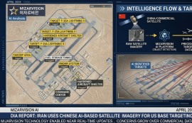 이란, 中 AI 위성 활용 '중동 미군 기지' 식별