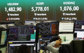 코스피, 美·이란 휴전 불확실성에 1.61%↓