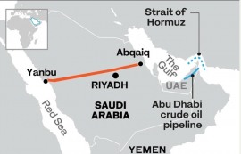 사우디, 동서 송유관 수송 능력 완전 복구
