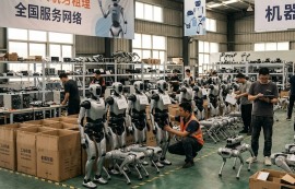 中 로봇 대여 시장, 1년만에 가격 95% 추락