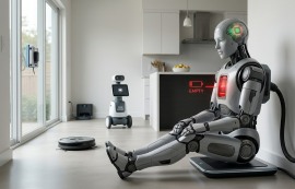 배터리, 가사 로봇 상용화 막는 '에너지 장벽'