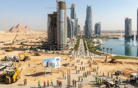 이집트, 40조원 메가시티 '더 스파인' 건설