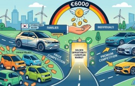 獨, 전기차 보조금 6000유로 '역대급' 살포