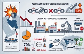 日 자동차업, 알루미늄 쇼크에 셧다운 위기