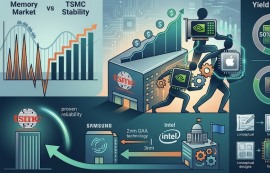 TSMC 가격 인상, 삼성 파운드리 반사이익?