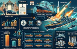 美 해군 조선 예산 97조 폭증...K-방산 수혜?