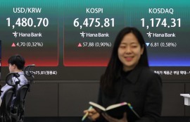 코스피, 0.9% 상승...3일 연속 사상 최고가