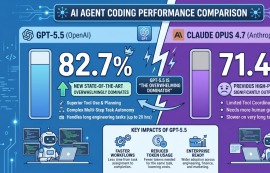 "GPT-5.5 에이전트 코딩 능력, 클로드 압도"