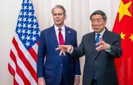 베선트·허리펑, 트럼프 방중 전 서울서 회동