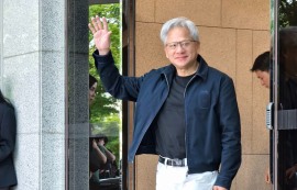 젠슨 황 방한 "한국 기업과 협력 다지러 왔다"