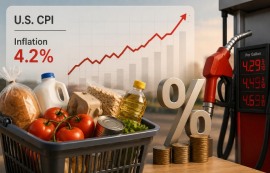 美 CPI, 4%대 재진입 전망...인플레 우려↑