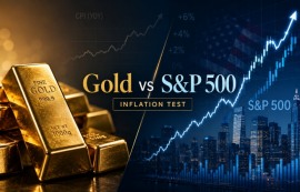 美 물가 재상승에 '금 vs S&P500' 투자 논쟁