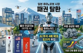日, 휴머노이드 패권 탈환 위해 AI 투자 4배↑