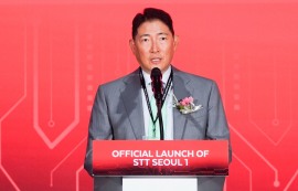 조현준 효성 회장, 서울 AI 데이터센터 개관