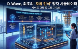 디웨이브, 첫 '오류 인식' 양자 시뮬레이터 공개